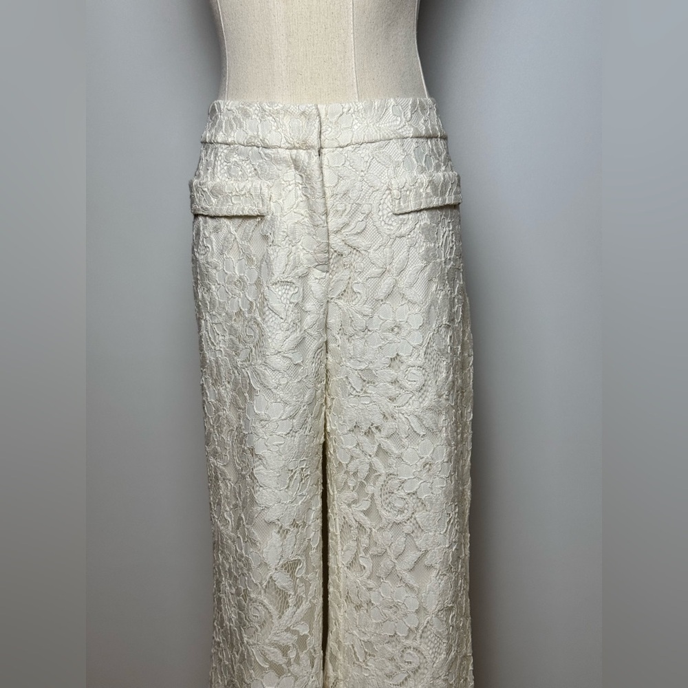 Alexis Ivory Lace Two-Piece Pant Suit – Size M - Picture 11 of 16